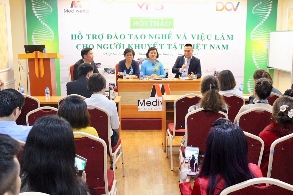 HỘI THẢO HỖ TRỢ ĐÀO TẠO NGHỀ VÀ VIỆC LÀM CHO NGƯỜI KHUYẾT TẬT